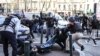 Pension Protesters Target Paris Bistro Favored by Macron 