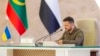 FILE - In this photo provided by Saudi Press Agency, SPA, Ukraine's President Volodymyr Zelenskyy speaks during the Arab summit in Jeddah, Saudi Arabia, May 19, 2023. Saudi Arabia is hosting of talks, Aug. 8, 2023, aimed at finding a peaceful settlement to the war in Ukraine.