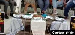 Para aktivis JALA PRT siap menggelar aksi protes menuntut pengesahan segera RUU PPRT (foto: JALA PRT).