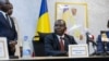 Le Premier ministre tchadien et ancien ambassadeur du Tchad en Chine, Allamaye Halina, lors d'une cérémonie officielle à N'Djamena en 2024.