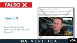 Si bien la desinformación circuló en abril de 2024, la entrevista fue emitida un mes antes. Diseño: Mila Cruz.