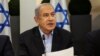 FILE - Israeli Prime Minister Benjamin Netanyahu speaks during the weekly cabinet meeting at the Defense Ministry in Tel Aviv, Jan. 7, 2024.