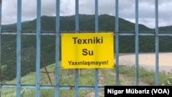 Gədəbəyin Söyüdlü kənidndə etiraza səbəb olan göl 