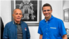 Manuel Rosales y Henrique Capriles posan tras una reunión en la que establecieron una alianza de cara a la primaria presidencial. 
