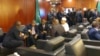João Lourenço, Presidente angolano, com homólogos na 36a. Assembleia da União Africana, Addis Abeba, 18 Fevereiro 2023