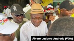 Domingos Simões Pereira, presidente do PAIGC, no encerramento da campanha, Bissau, Guiné-Bissau, 2 Junho 2023