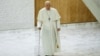 El papa Francisco parece gozar de mejor salud en su audiencia
