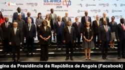 Foto de família, Cimeira Emprsarial Estados Unidos-África, Dallas, Estados Unidos, 7 maio 2024