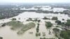 Foto dari udara yang menunjukkan area terdampak banjir di Kabupaten Grobogan, Jawa Tengah, pada 15 Maret 2024. (Foto: Courtesy of BPBD Kabupaten Grobogan)