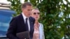 Hunter Biden, left, arrives with his wife, Melissa Cohen Biden, at federal court in Wilmington, Delaware, June 4, 2024.