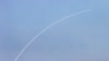 FILE - A missile from Israel's Iron Dome air defence system launches to intercept rockets fired from south Lebanon near Kiryat Shmona in northern Israel on June 14, 2024. 