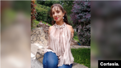 Foto de Carolina Gutiérrez tomada para redes sociales. Bogotá D.C. 