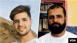 فرهاد سلیمی (راست) و محمد قبادلو (چپ)