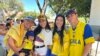 Una marea colombiana se apodera de California para animar a su selección en Copa América