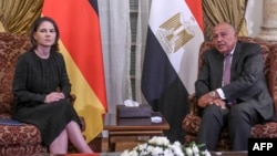آنالنا بربوک، وزیر خارجه آلمان، روز ۲۳ مهر به مصر رفت و با همتای مصری خود درباره بحران جاری در خاورمیانه گفتگو کرد