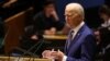 Prezida Joe Biden ashikiriza ijambo mu nama ya ONU igira 78