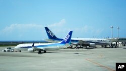 2023年9月9日的日本沖繩那霸機場。那霸機場也在此次計畫升級改造的16個計畫之內。