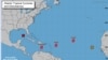 Actividad inusual en el trópico con 5 sistemas de tormentas
