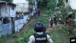 ARCHIVO - Ecuador cerró el año 2023 como el más violento de su historia con al menos 7.600 asesinatos, frente a 4.400 de 2022.