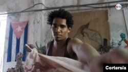 Luis Manuel Otero Alcántara, La Habana, Cuba [Foto: cortesía Movimiento San Isidro].