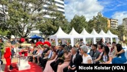 Boda colectiva celebrada en el municipio de Chacao con motivo del Día de San Valentín, el 14 de febrero de 2023.