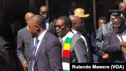 VaEmmerson Mnangagwa vavhura Harare Agricultural Show zviri pamutemo.