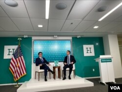 美國宗教自由委員會主席圖爾克與美國國土安全部副部長西爾弗斯在哈德遜研究所對話。 (2023年3月17日)