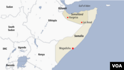 Map of African region
