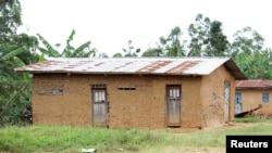 A view shows deserted buildings following attacks by suspected members of the Allied Democratic Forces (ADF), Islamist rebel group fighters in the village of Mukondi, South of Beni, eastern Democratic Republic of Congo, March 10, 2023. 