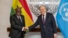 UNGA: Shugaban Kasar Ghana Nana Akufo-Addo Da Tawagarsa Sun Isa Taron MDD Na 78