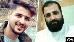 Mohammad Qobadlou, Farhad Salimi فرهاد سلیمی (راست) و محمد قبادلو