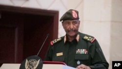 Kamanda wa jeshi la Sudan Abdel-Fattah Burhan, Khartoum, akiwa Sudan, Dec. 5, 2022. 