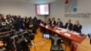 Konferencija za novinare predstavnika Uprave za statistiku Crne Gore (Foto: VOA)