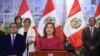 Presidenta peruana tilda de "maniobra política" la denuncia en su contra de una fiscal investigada 