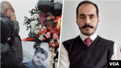 حسین رونقی،فعال مدنی، و کمال لطفی، از اعضای خانواده‌های دادخواه