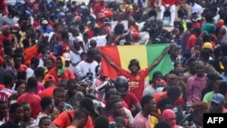 Puluhan anggota masyarakat sipil dan partai politik di Guinea pada Senin menuntut pembebasan segera seorang pemimpin oposisi yang ditangkap karena diduga “menghina” kepala pemerintahan militer. (Foto: Ilustrasi/AFP)