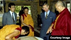 Doboom Tulku and the Prince Charles