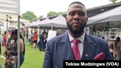 Ben Ncube, Chairperson of the Zimbabwe Exchange Alumni Association.