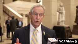 Rep. Joe Wilson (R-SC-02) talking to the journalists. Washington DC, January, 2023. 