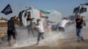 Pro-Palestinian Protest at Air Base Housing US Troops in Turkey 