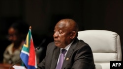 Mutungamiri weSouth Africa VaCyril Ramaphosa