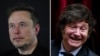 Presidente electo de Argentina Javier Milei y magnate Elon Musk se hacen guiños en X
