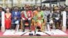 Le président de transition du Gabon, le général Brice Oligui Nguema et son épouse Zita Nyangue Oligui Nguema assistent au défilé marquant le premier anniversaire de la prise de pouvoir militaire à Libreville. (Photo AFP 30 août 2024)