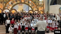 Фестиваль у Філадельфії закінчився спільним виступом всіх учасників, які заспівали "Молитву за Україну" на музику Миколи Лисенка.