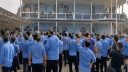 کارگران گروه ملی صنعتی فولاد ایران در اهواز