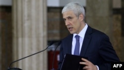 Konferencija za novinare predsednika Srbije Borisa Tadića (arhivski snimak)