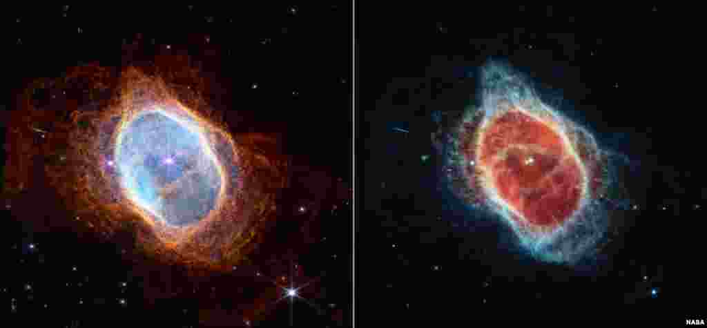 სამხრეთის რგოლისებრი ნისლეული. ავტორები: NASA, ESA, CSA, STScI