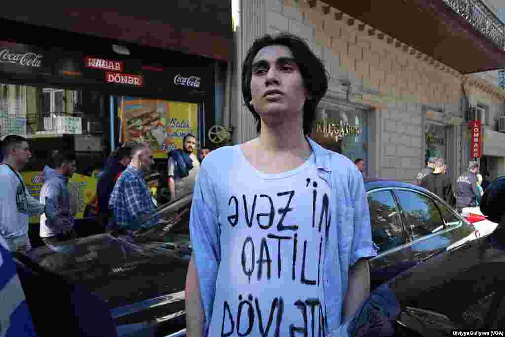 Bakıda “Öldürmə ədaləti, dayandır cinayəti!” şüarı ilə etiraz aksiyası keçirilib