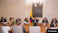 Primer Consejo de Ministros liderado por el presidente de Colombia, Gustavo Petro, el lunes 9 de agosto. [Foto: Presidencia de Colombia]