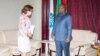 European Union ambassador, Sonia Neto, and, the President of Guinea Bissau, Umaro Sissoco Embalo, Bissau, Fev. 25, 2022